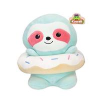 Minkštas pliušinis žaislas — „donuto“ formos 23 cm