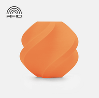 Bambu Lab PLA Matte Mandarin Orange 3D Plastikas Bambulab Filament 1.75mm 1kg