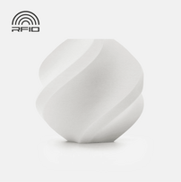 Bambu Lab PLA Matte Ivory White 3D Plastikas Bambulab Filament 1.75mm 1kg