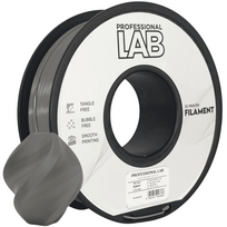 HS PLA Gray 3D Plastikas Professional LAB 1.75mm 1kg