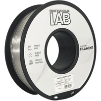 HS PLA Transparent 3D Plastikas Professional LAB 1.75mm 1kg
