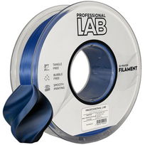 Silk PLA Dual Color Black Blue 3D Plastikas Professional LAB 1.75mm 1kg