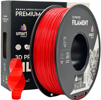 PLA Red 3D Plastikas Smart Print 1.75mm 1kg