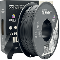 PLA Black 3D Plastikas Smart Print 1.75mm 1kg