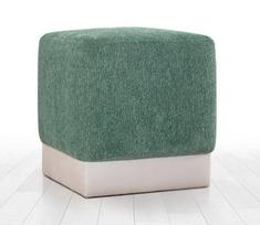 Pufas Borgot, 45x45x45 cm, žalias