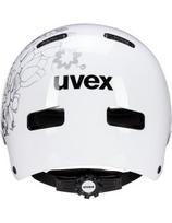 Šalmas Uvex Kid 3 white flower black
