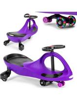 Gravitacijos atrakcionas vaikams LED ratai violetinės spalvos ECOTOYS