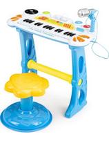 Pianinas su mikrofonu EcoToys, mėlynas