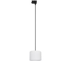 Pakabinamas sietynas 3 fazių bėgių sistema TRACER 1xE27/15W/230V diametras 20 cm juoda/balta