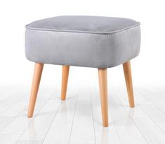 Pufas Moouv 7080, 45x45x43 cm, pilkas