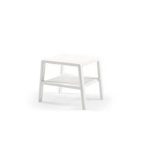 Kavos staliukas Joker, 54x43x43 cm, baltas