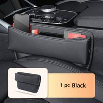 1 vnt. Sėdynės Tarpų Dėžė, Universalus Automobilio Laikiklis , Juoda