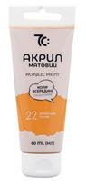 Akriliniai dažai 7C, 60 ml, rusvai geltonos (ochra) sp.