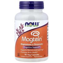 Now Foods „Magtein“ magnio L-treonatas – 90 veganiškų kapsulių