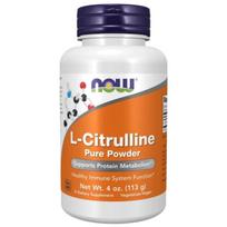 Now Foods L-citrulinas, grynas milteliai – 113 g