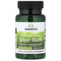 Swanson „Full Spectrum Guar Gum“ 400 mg – 60 kapsulių
