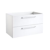 Spintelė po praustuvu Kame Gama, BU/10-3DR/D2, 100 cm, Matinė balta