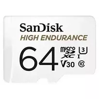 Atminties Kortelė SANDISK 64GB microSDXC Card +  Adapteris