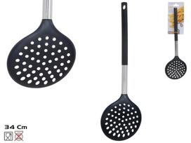 Kiaurasamtis Kitchen&GO, 34.5 cm, 7 cm, juoda sp./sidabro sp.