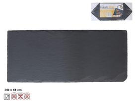 Serviravimo padėklas Kitchen&GO, 30 cm x 1 cm, 13 cm, Juoda sp.
