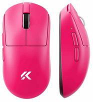 Belaidė žaidimų pelė Mchose A7 V2 Pro MC-A7V2-3, 2.4 ghz / bluetooth / usb, rožinė sp.