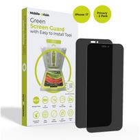 Mobile Origin Screen Guard Privacy with easy applicator, 2 pack - iPhone 17