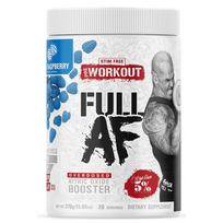 "Full As F*ck" Pre-Workout be kofeino 'Rich Piana 5%' (375g/25porc) - fruit-punch
