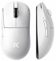 Belaidė žaidimų pelė Mchose A7 V2 Pro HW-A7V2-2, 2.4 ghz / bluetooth / usb, balta sp.