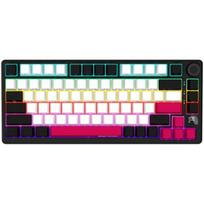LORGAR KBP7075W, Wireless 75% Mechanical Gaming Keyboard Pro, Black/red, EN layout
