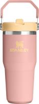 Stanley Terminis puodelis su rankena ir šiaudeliu Iceflow Peach Rose 410 ml