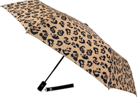 Smati Skėtis automatinis Leopard, smėlio spalvos