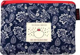 Smati Moteriškas pončas nuo lietaus Smati Paisley Blue