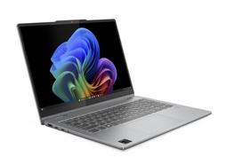 Nešiojamasis kompiuteris Lenovo IdeaPad 5 2in1 14Q8X9 Copilot+ PC | Luna Grey | 14" | OLED | WUXGA (1920x1200) | 400nits Glossy | Snapdragon® X X1-26-100 8C, Max Turbo up to 3.0GHz, 30MB | 16GB Soldered LPDDR5 | 512GB SSD M.2 2242 PCIe® 4.0x4 NVMe® | Integrated Qualcomm® Adreno™ GPU | Windows 11 Home | Wi-Fi® 7, 802.11be 2x2 | Bluetooth 5.42 | 83GH004PLT