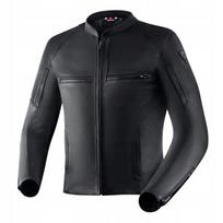 Odinė motociklininko striukė Rebelhorn RUNNER III BLACK (Dydis XS)