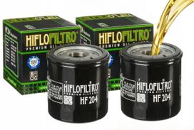 HIFLO alyvos filtras HF 204 Honda / Kawasaki / Yamaha HF204 – 2 vnt. rinkinys