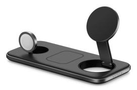 Satechi Qi2 Trio Išmanusis laikrodis, Ausinės, Išmanusis telefonas Pilka USB Belaidis įkrovimas Vidaus