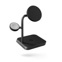 ZENS Office Charger Pro 3 Ausinės, Išmanusis telefonas, Išmanusis laikrodis Juoda AC Belaidis įkrovimas Spartusis įkrovimas Vidaus