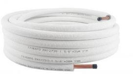Copper Pipe in 3/8 circle, 25 m Tivento Flex
