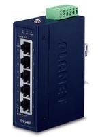 PLANET IGS-500T tinklo komutatorius Ne-valdomas Gigabit Ethernet (10/100/1000) Mėlyna