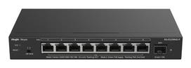 Ruijie Networks RG-ES209MG-P tinklo komutatorius Valdomas L2 2.5G Ethernet (100/1000/2500) Maitinimas per Eternetą (PoE) Juoda