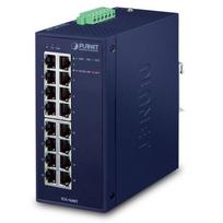 PLANET IGS-1600T tinklo komutatorius Ne-valdomas L2 Gigabit Ethernet (10/100/1000) Mėlyna