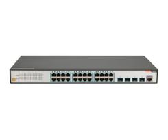FiberHome S4820-28T-X-AC tinklo komutatorius Valdomas L2/L3 Gigabit Ethernet (10/100/1000) 1U Juoda, Pilka