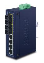 PLANET ISW-621TS15 tinklo komutatorius Ne-valdomas L2 Fast Ethernet (10/100) Mėlyna