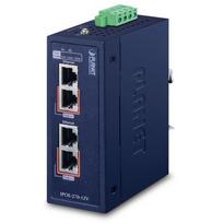 PLANET IPOE-270-12V tinklo komutatorius Maitinimas per Eternetą (PoE) Mėlyna