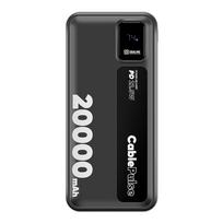 OBAL:ME CablePulse Powerbank 20000mAh 22,5W juodos spalvos
