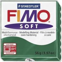 Modelinas Fimo, 56g, tamsiai žalios spalvos