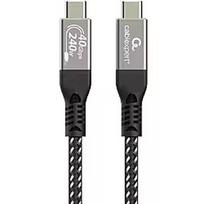 Gembird Kabelis Gembird Premium USB4 240W Type-C Male - Type-C Male 0.5m CCBP-USB4-CMCM240-0.5M