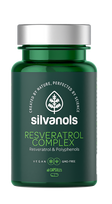 SILVANOLS Resveratrol Complex kapsulės, 60 vnt.