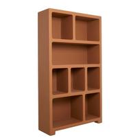 Terakotos spalvos pastatoma lentyna 110x190x35 cm Nahua – Light & Living