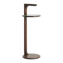 Apvalios formos šoninis stalas ø 26 cm Delmino – Light & Living